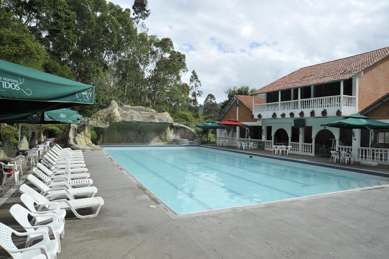 Hôtel Termales Santa Monica à Choachí Extérieur photo